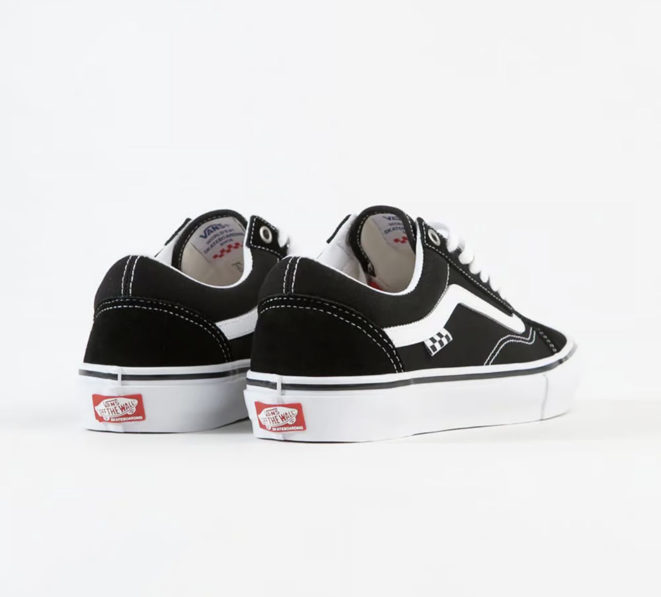TENIS VANS OLD SKOOL PRO BLACK WHITE