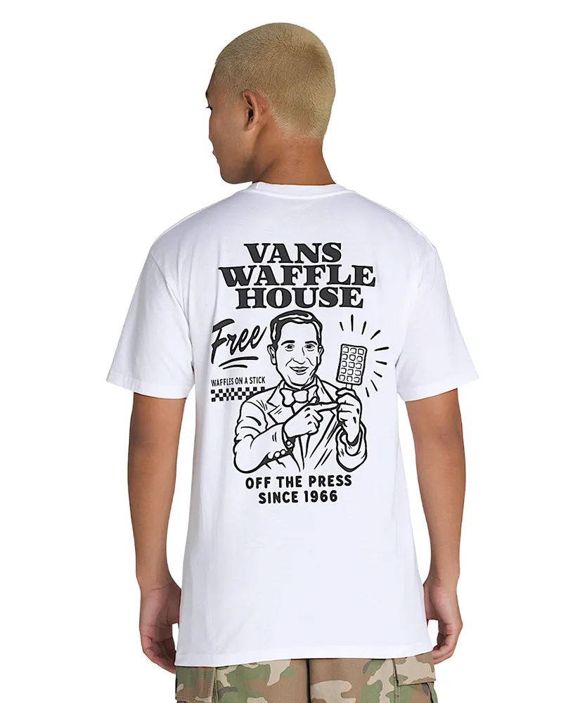 CAMISETA VANS DEATH GRIP SS WHITE