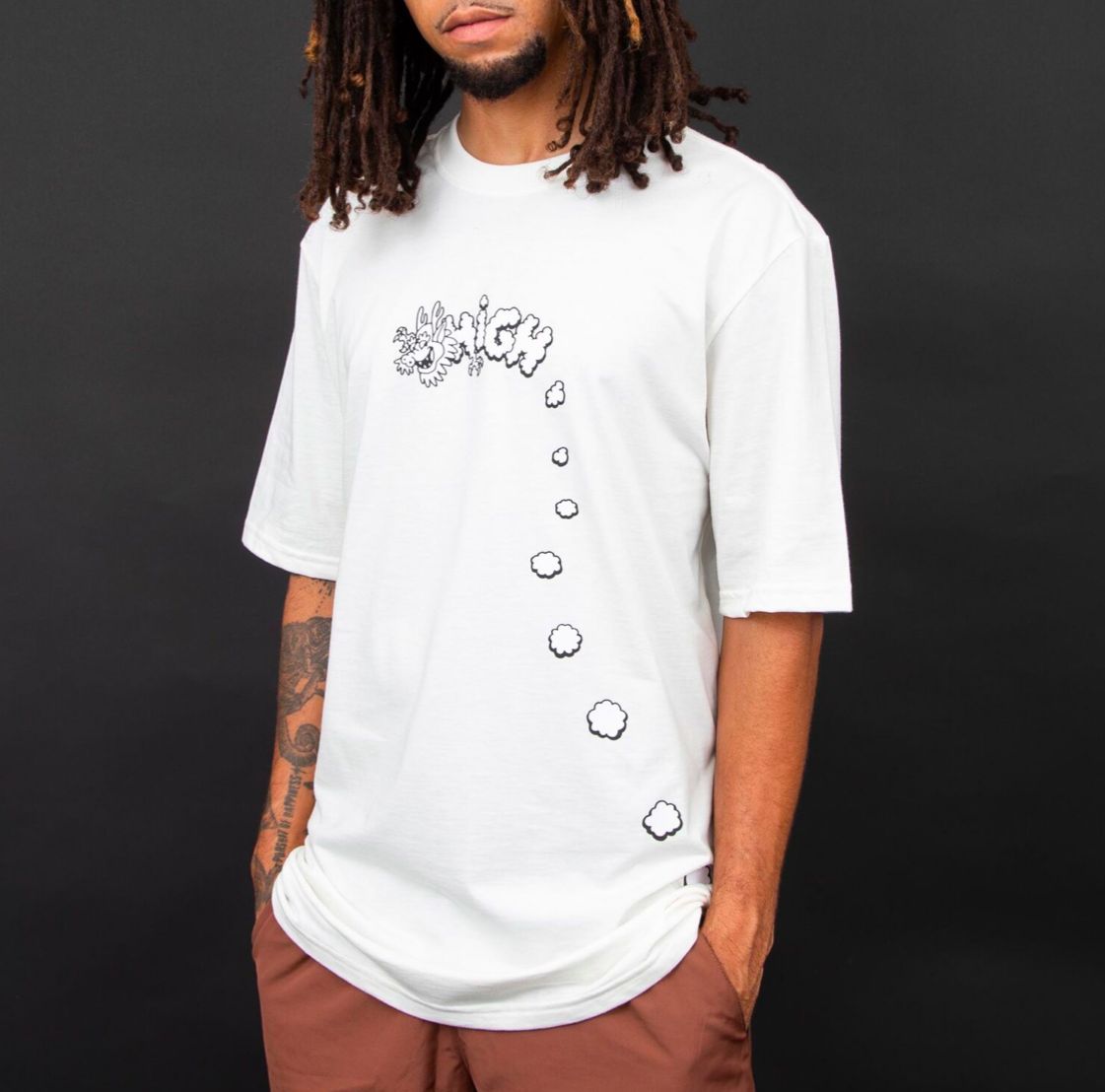 CAMISETA HIGH SMOKER WHITE