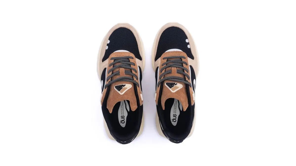 TENIS OUS HEVEA DOTS CANYON CHANTILLY PRETO