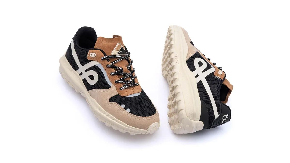 TENIS OUS HEVEA DOTS CANYON CHANTILLY PRETO