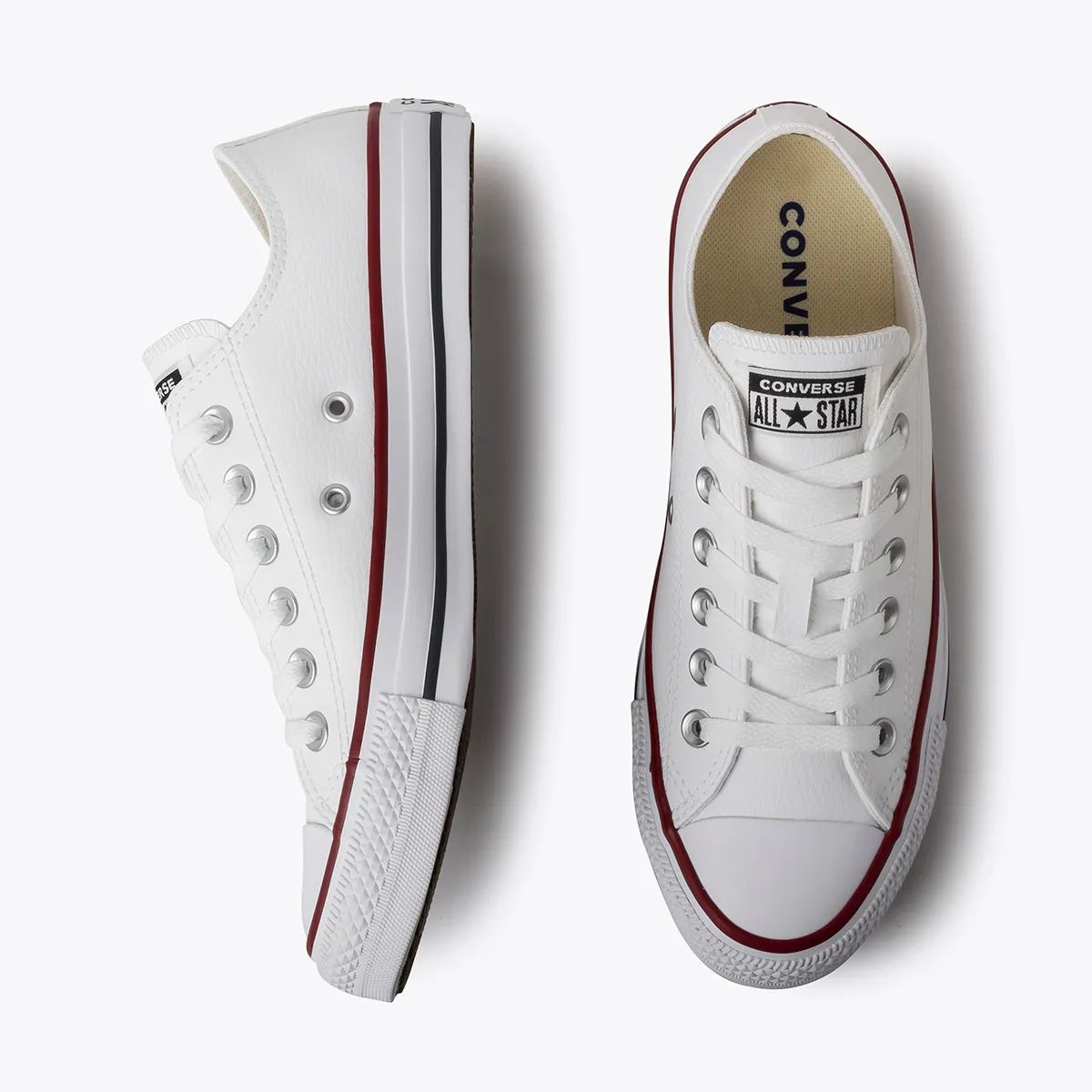 TENIS CONVERSE CHUCK TAYLOR BRANCO VERMELHO MARINHO