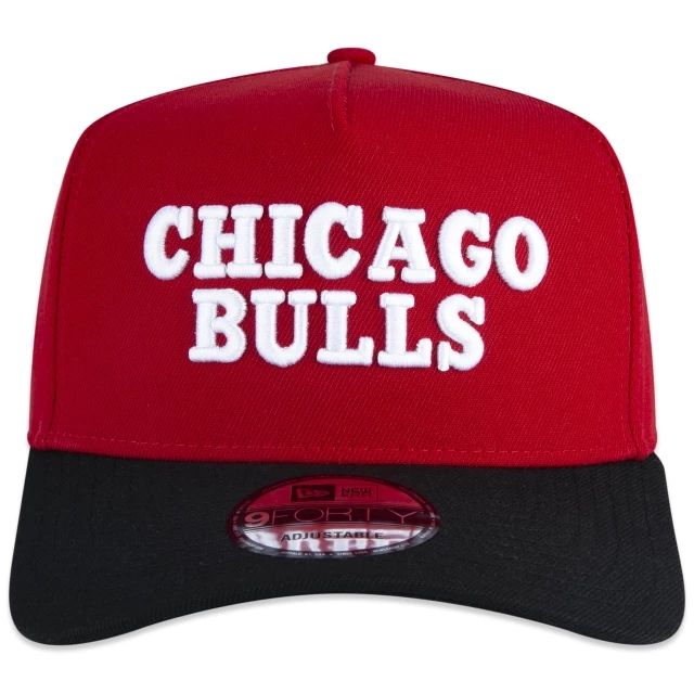 Boné New Era 9FORTY A-Frame NBA Chicago Bulls Core