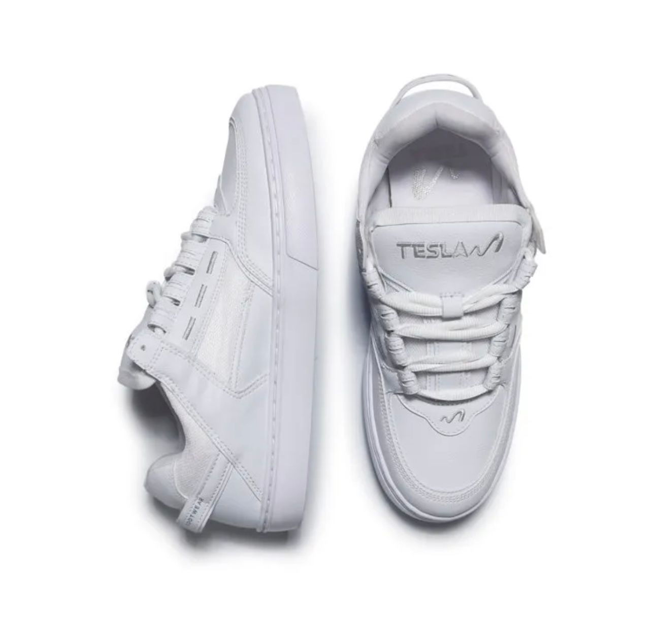 TENIS TESLA COIL ALL WHITE