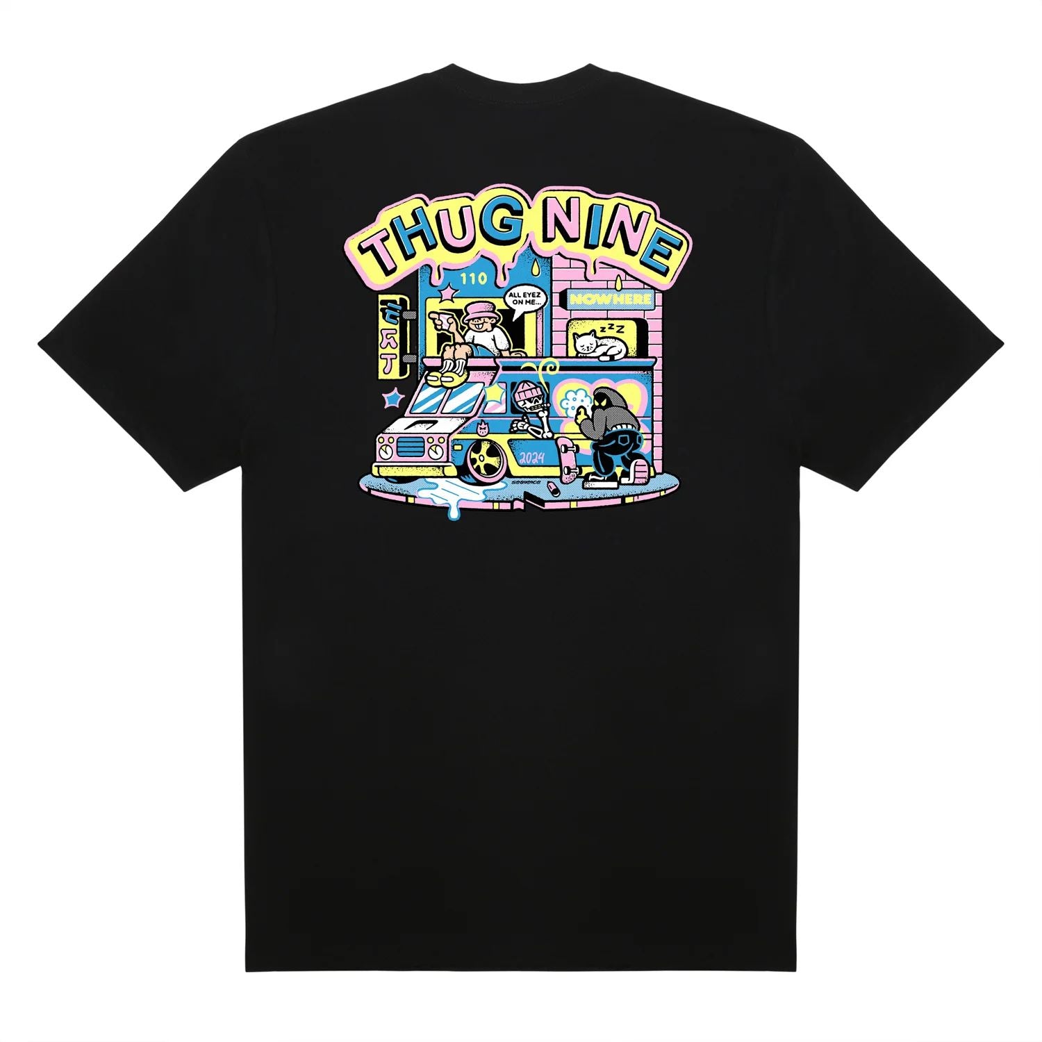 CAMISETA THUG NINE ALL EYES ON ME
