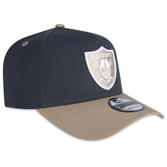 Boné New Era 9FORTY A-Frame NFL Las Vegas Raiders Dual Color