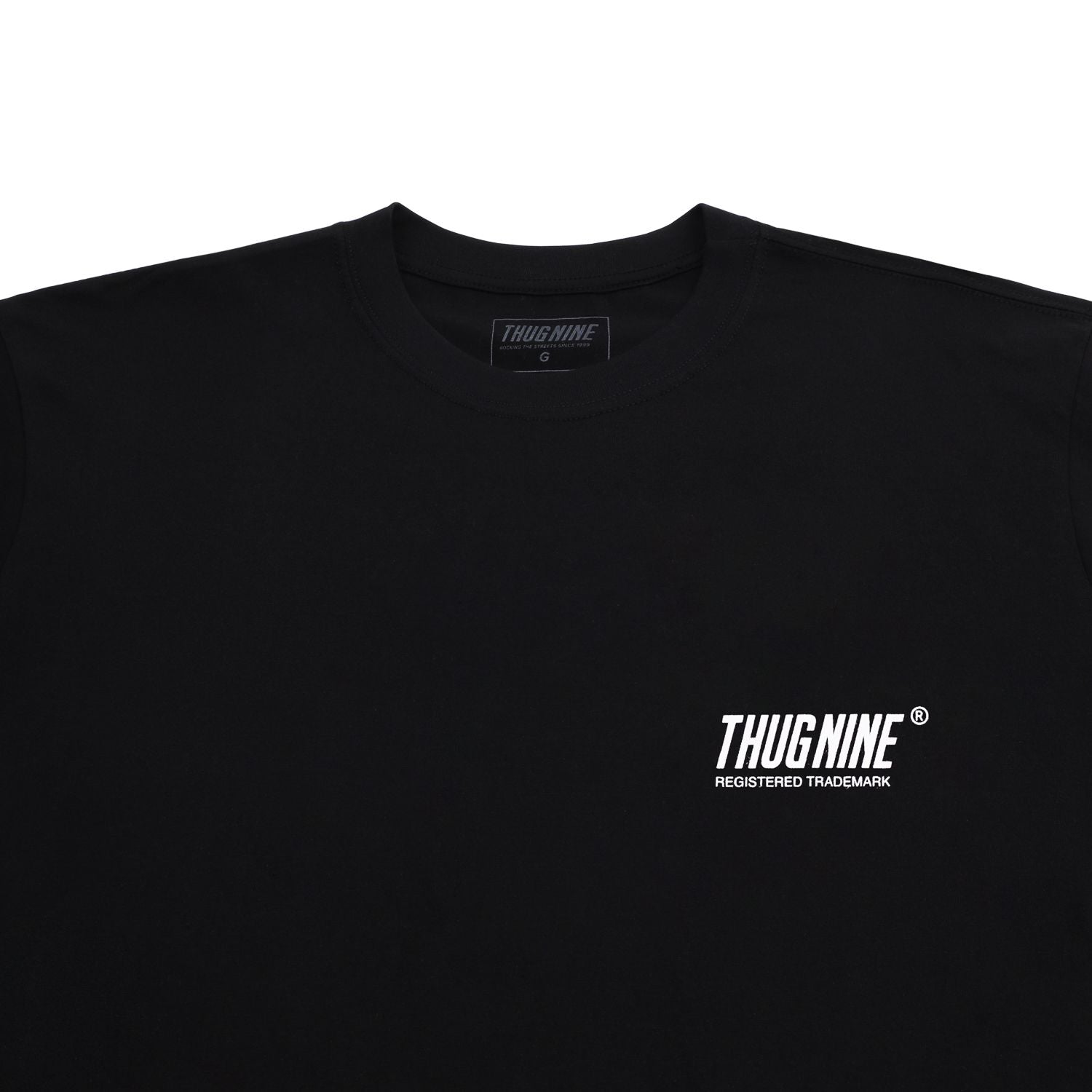 CAMISETA THUG NINE DESCRIPTION PRETA