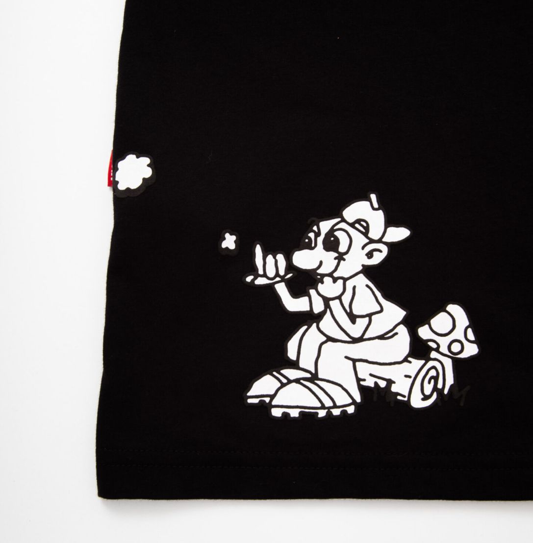 CAMISETA HIGH SMOKER BLACK