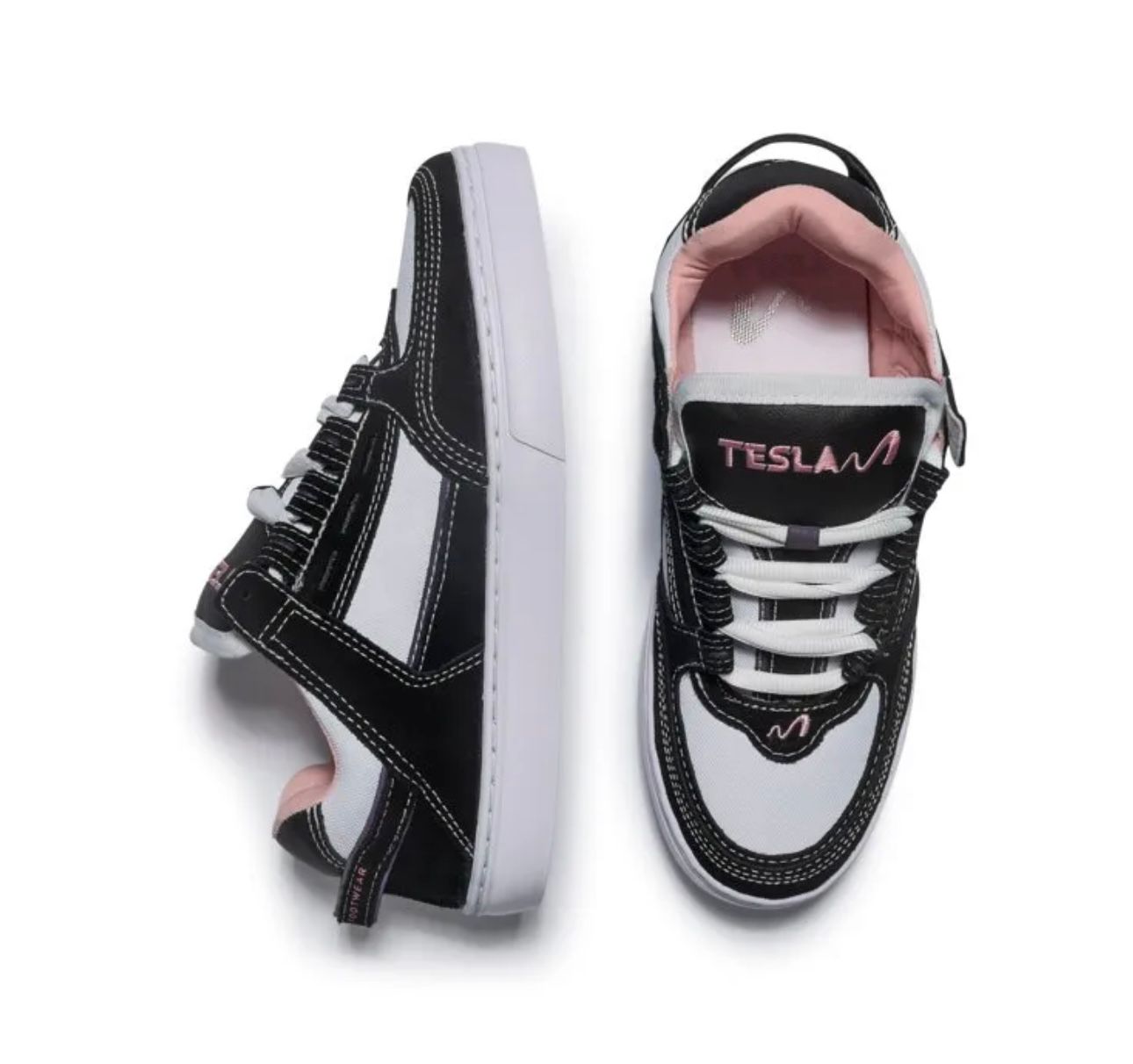 TENIS TESLA COIL BLACK ROSE