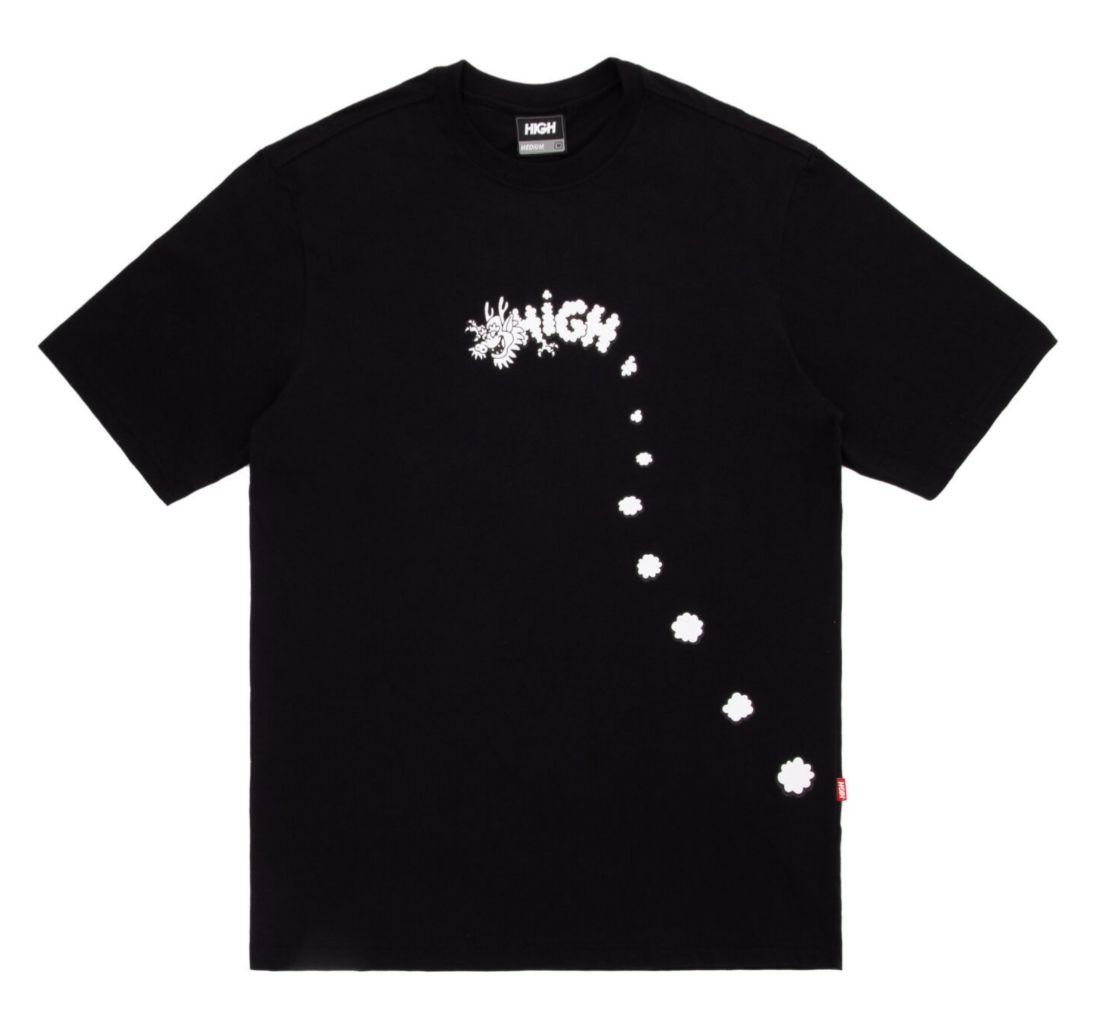 BLACK SMOKER Tシャツ CAMISETA HIGH SMOKER BLACK