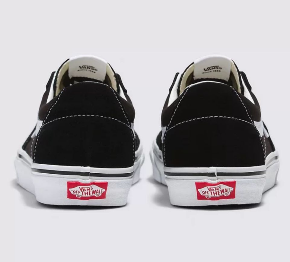 TENIS VANS SK8-LOW BLACK WHITE