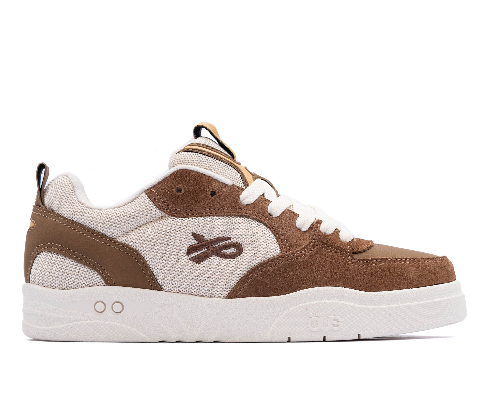 TENIS OUS FLUENTE MARROM LARANJA CHANTILLY