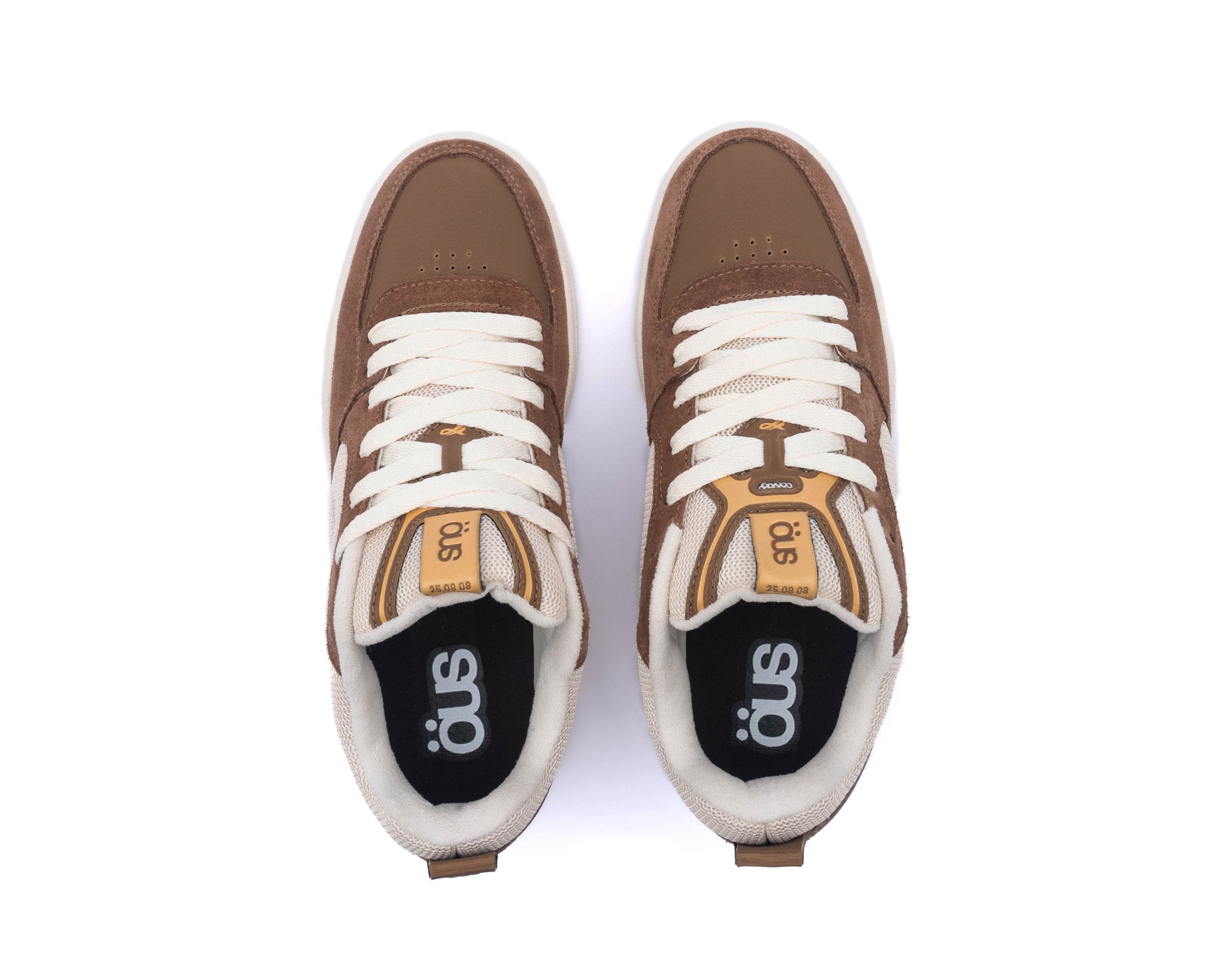 TENIS OUS FLUENTE MARROM LARANJA CHANTILLY