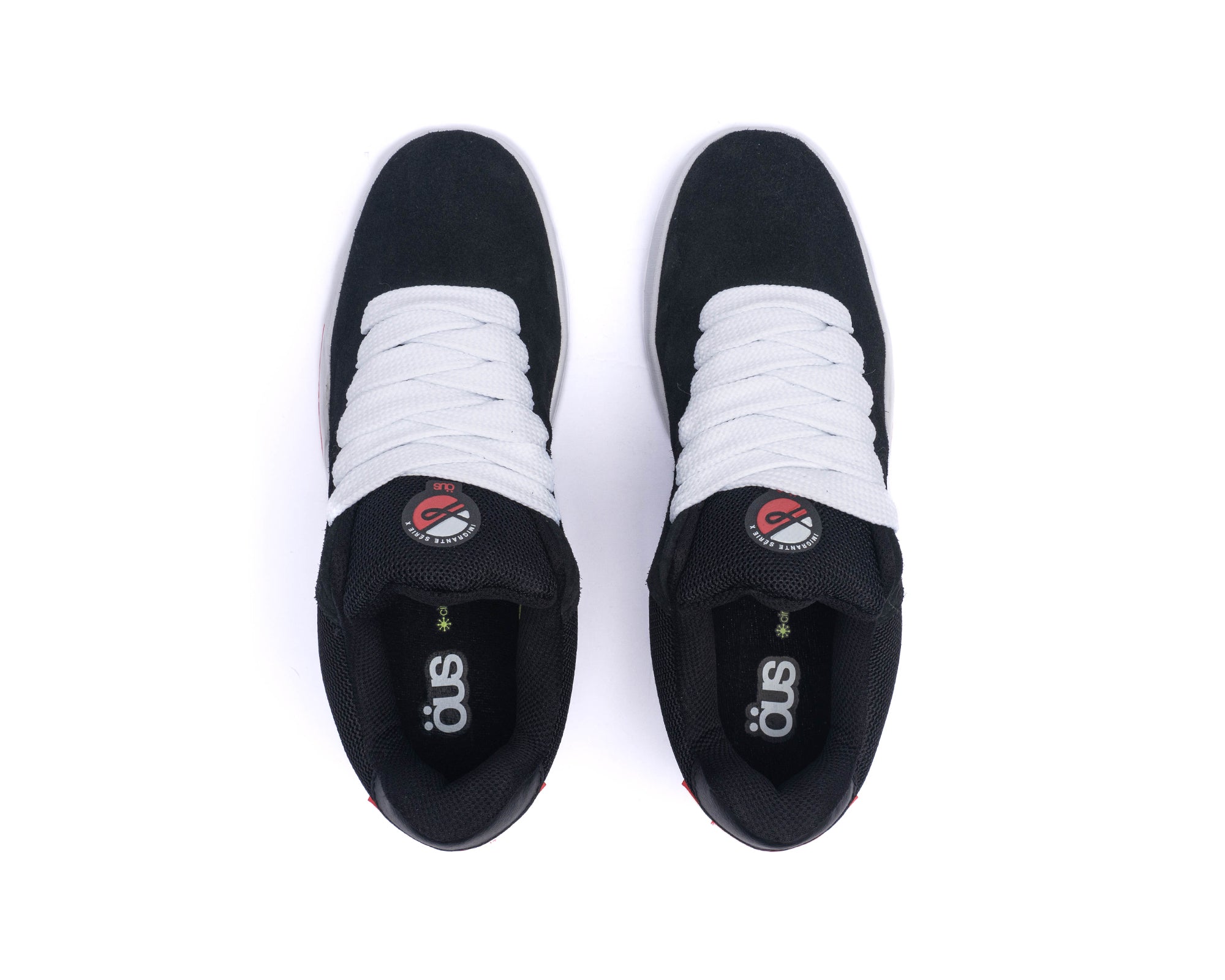 TENIS ÖUS IMIGRANTE SERIE X PRT BRANCO TOMATE