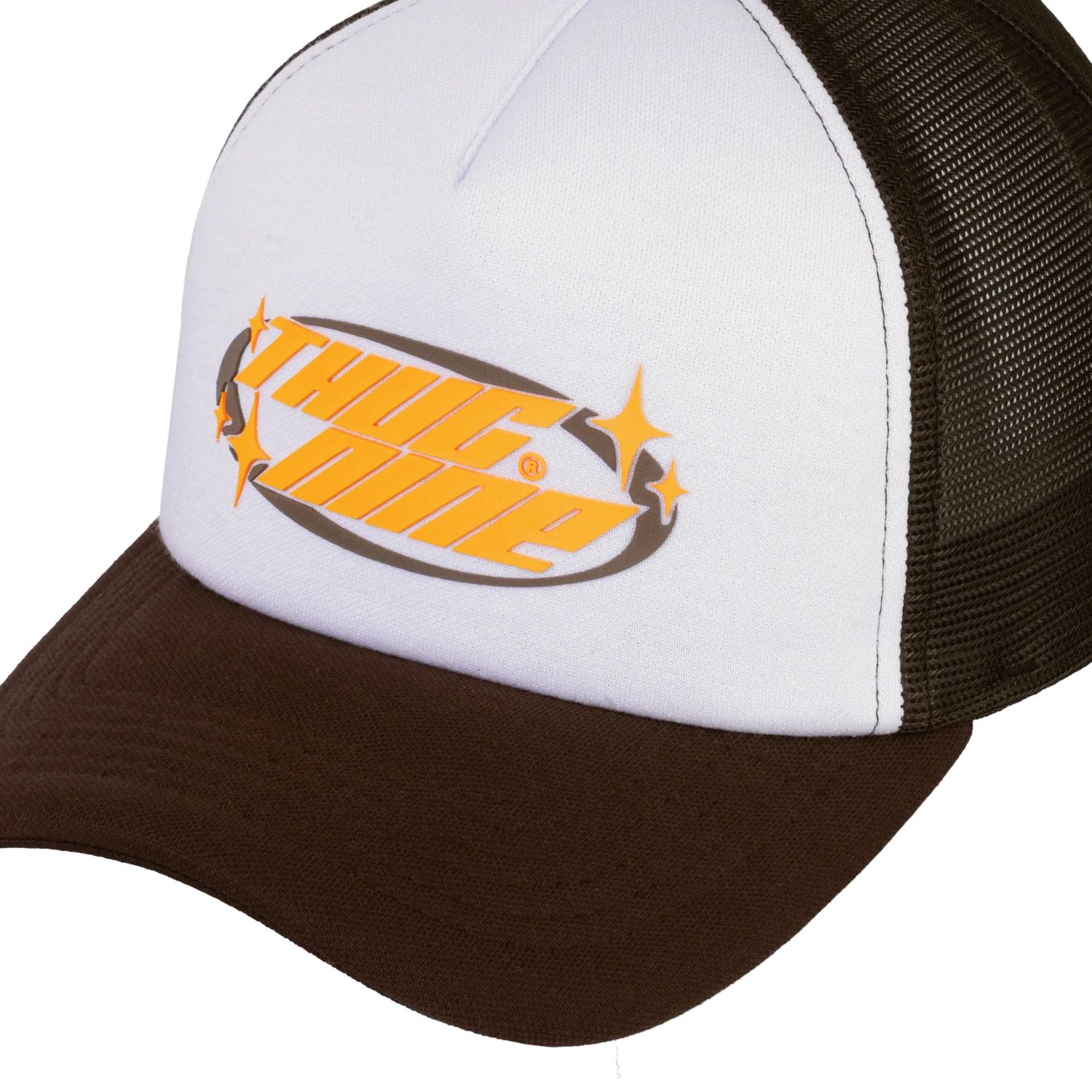 Boné Thug Nine Trucker Analog Marrom