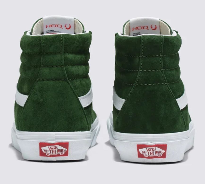 TENIS VANS SK8-HI PIG SUEDE VERDE