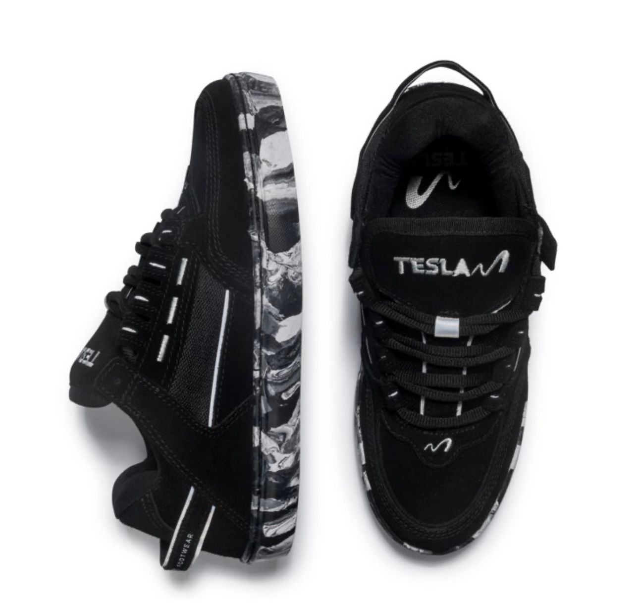 TENIS TESLA COIL BLACK REFLECT MESCLA