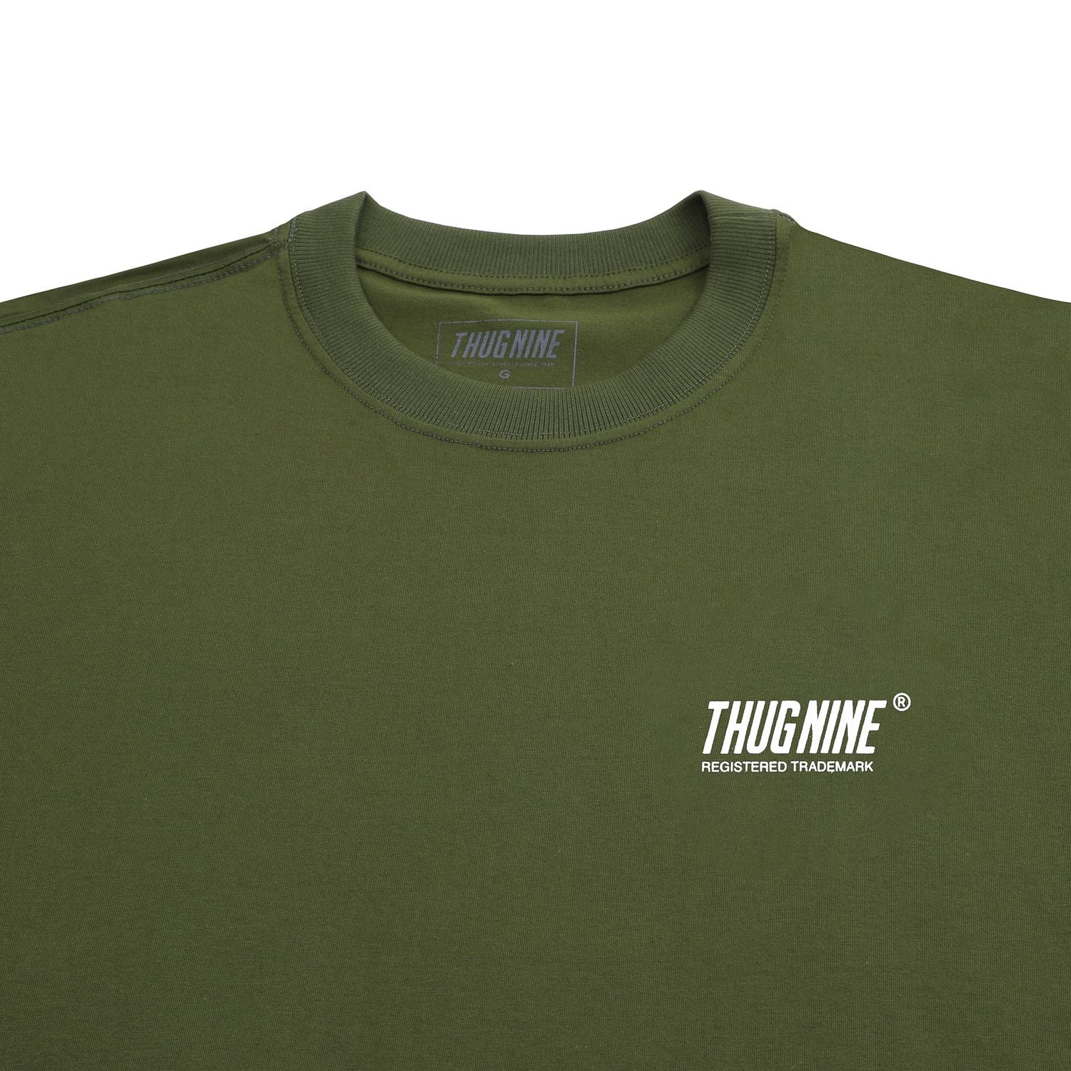 CAMISETA THUG NINE DESCRIPTION VERDE