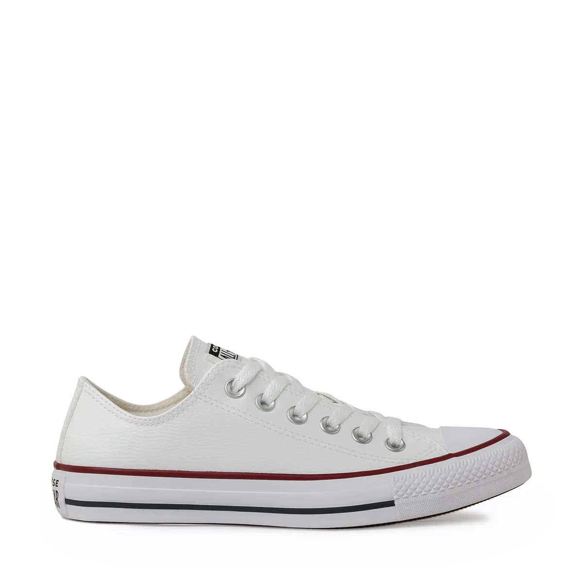 TENIS CONVERSE CHUCK TAYLOR BRANCO VERMELHO MARINHO