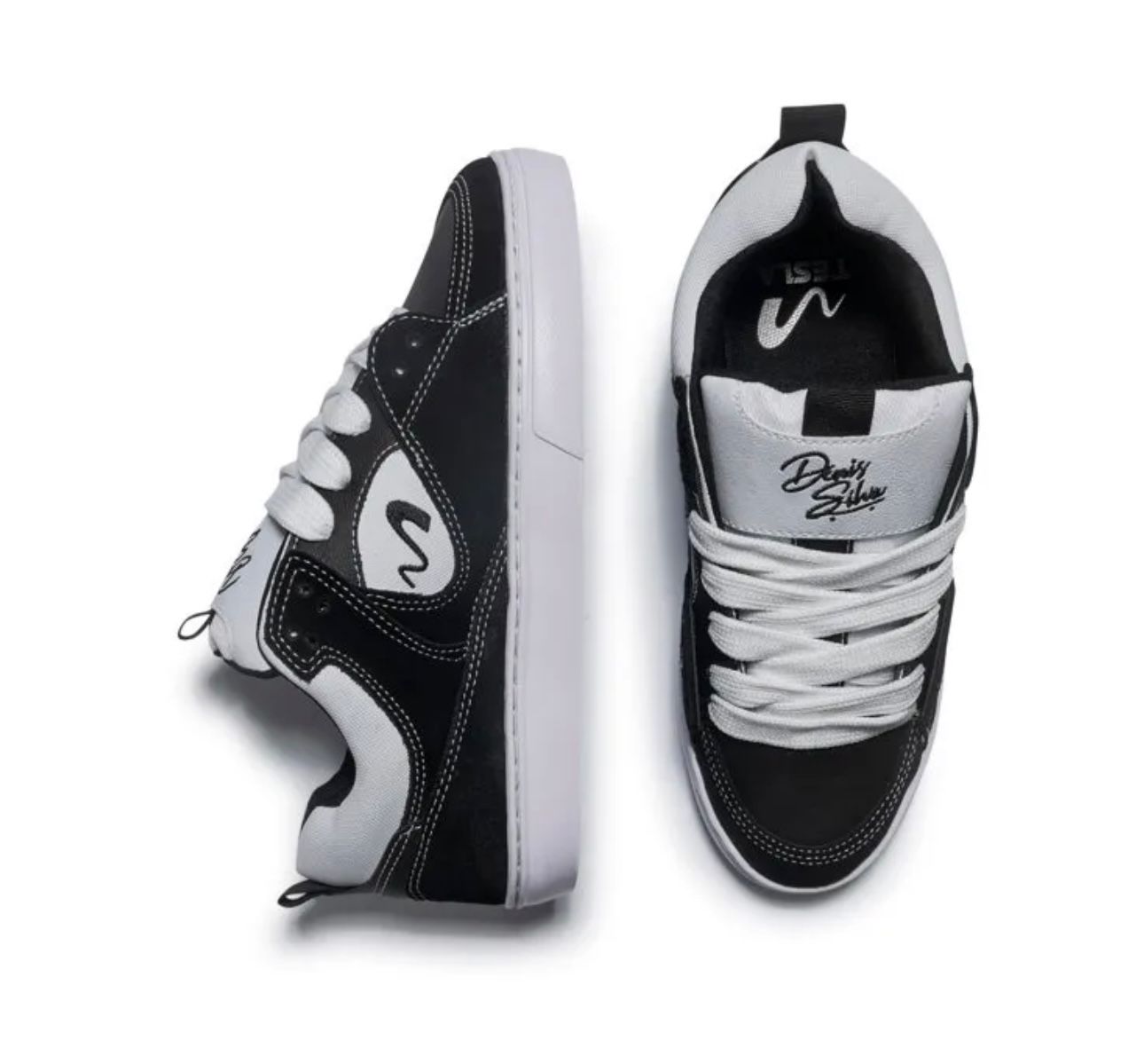 TENIS TESLA FUSION BLACK WHITE