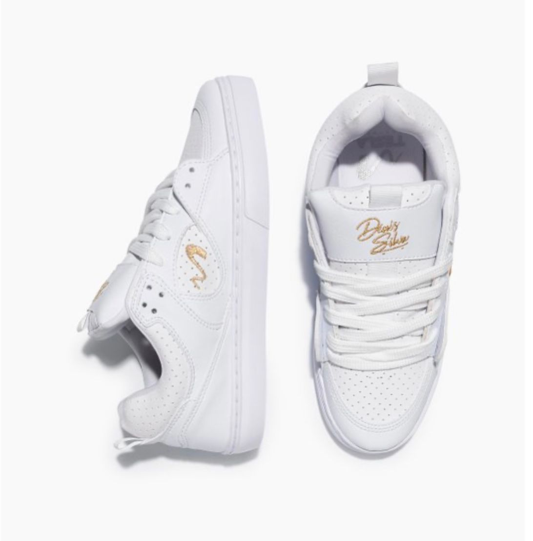 TENIS TESLA FUSION WHITE GOLD