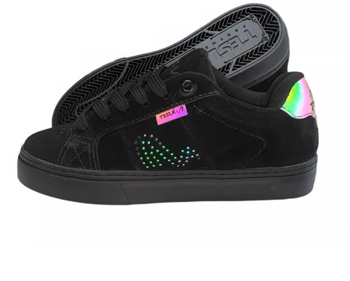 TENIS TESLA HERTZ ALL BLACK FURTA COR