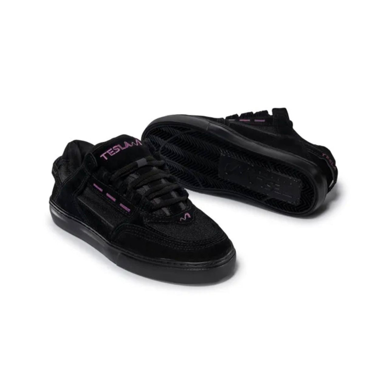 TENIS TESLA COIL BLACK PURPLE