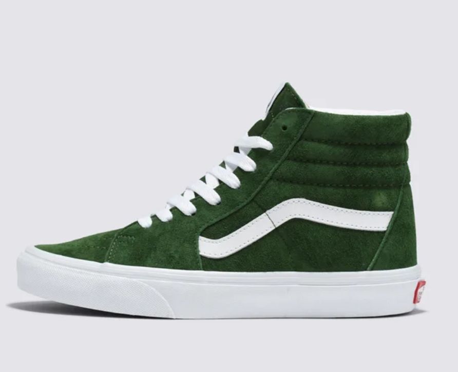 TENIS VANS SK8-HI PIG SUEDE VERDE