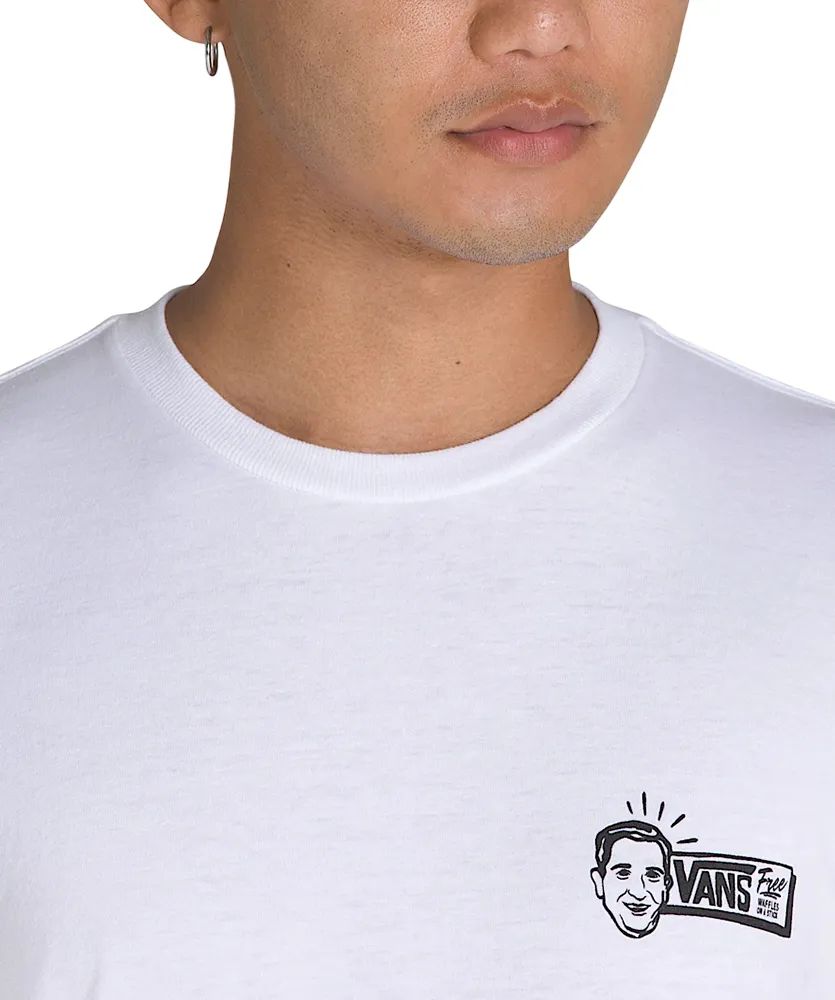 CAMISETA VANS DEATH GRIP SS WHITE