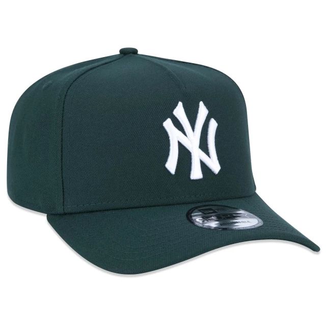 Boné New Era 9FORTY A-Frame Snapback MLB New York Yankees Verde