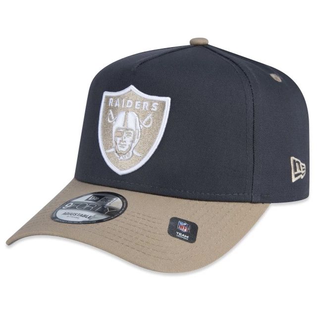 Boné New Era 9FORTY A-Frame NFL Las Vegas Raiders Dual Color