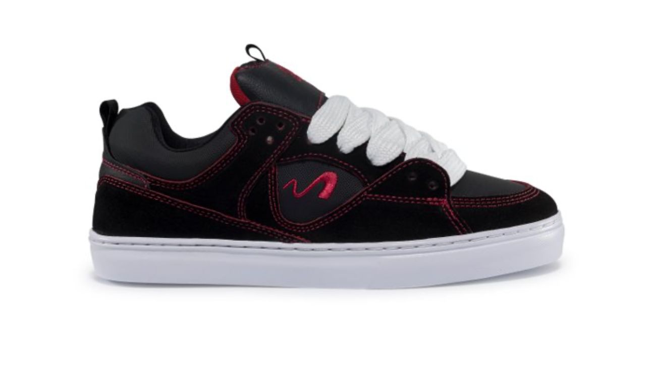 TENIS TESLA FUSION BLACK RED (NOVO)