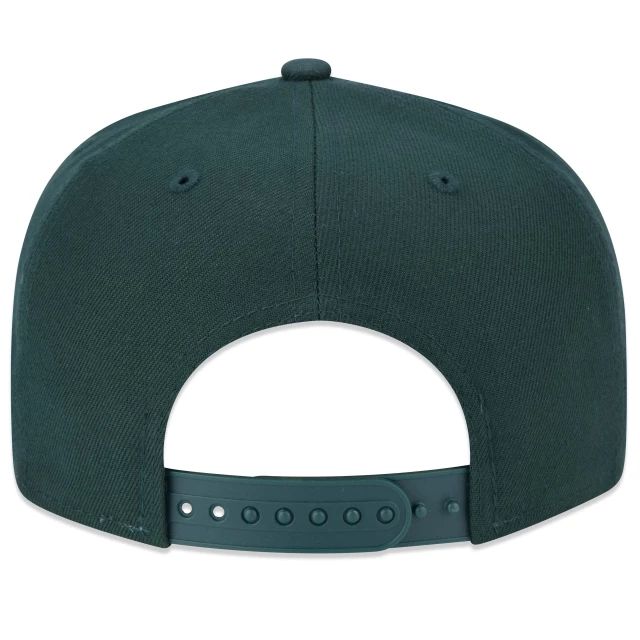 Boné New Era 9FORTY A-Frame Snapback MLB New York Yankees Verde