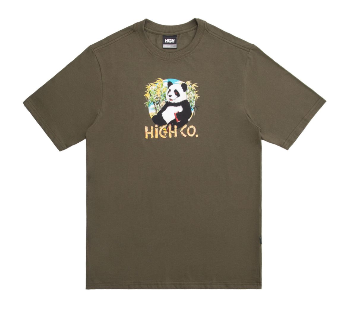 CAMISETA HIGH PANDA GREEN