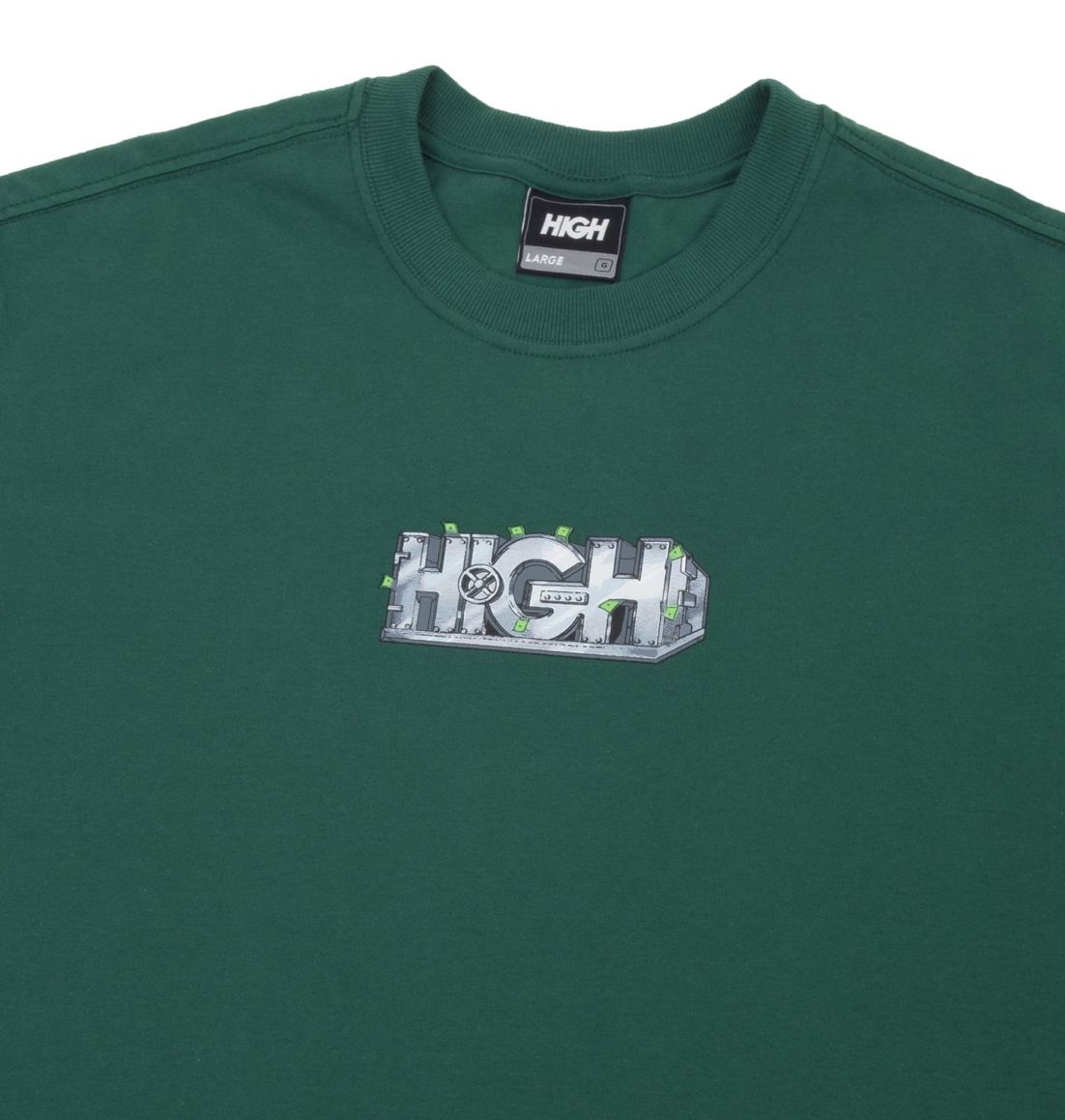 CAMISETA HIGH SAFE GREEN
