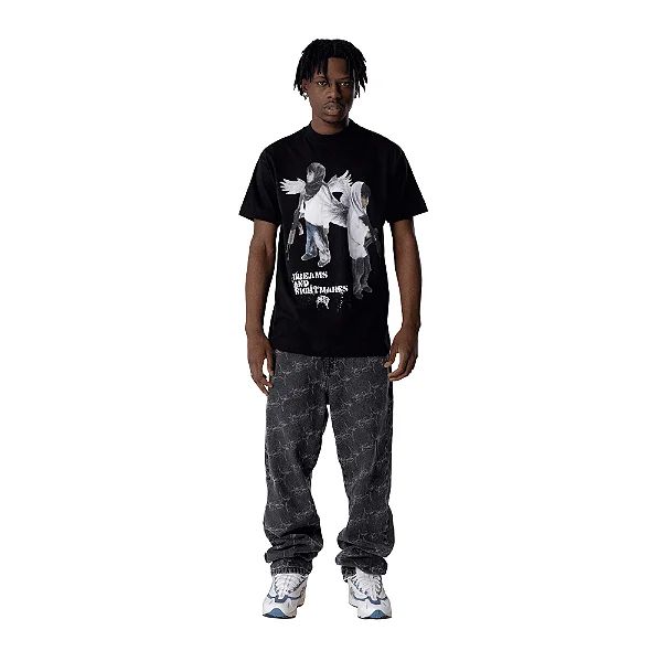 CAMISETA SUFGANG DREAMS AND NIGHTMARES BLACK