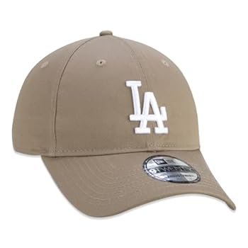 Boné New Era 9TWENTY MLB Los Angeles Dodgers Aba Curva Khaki