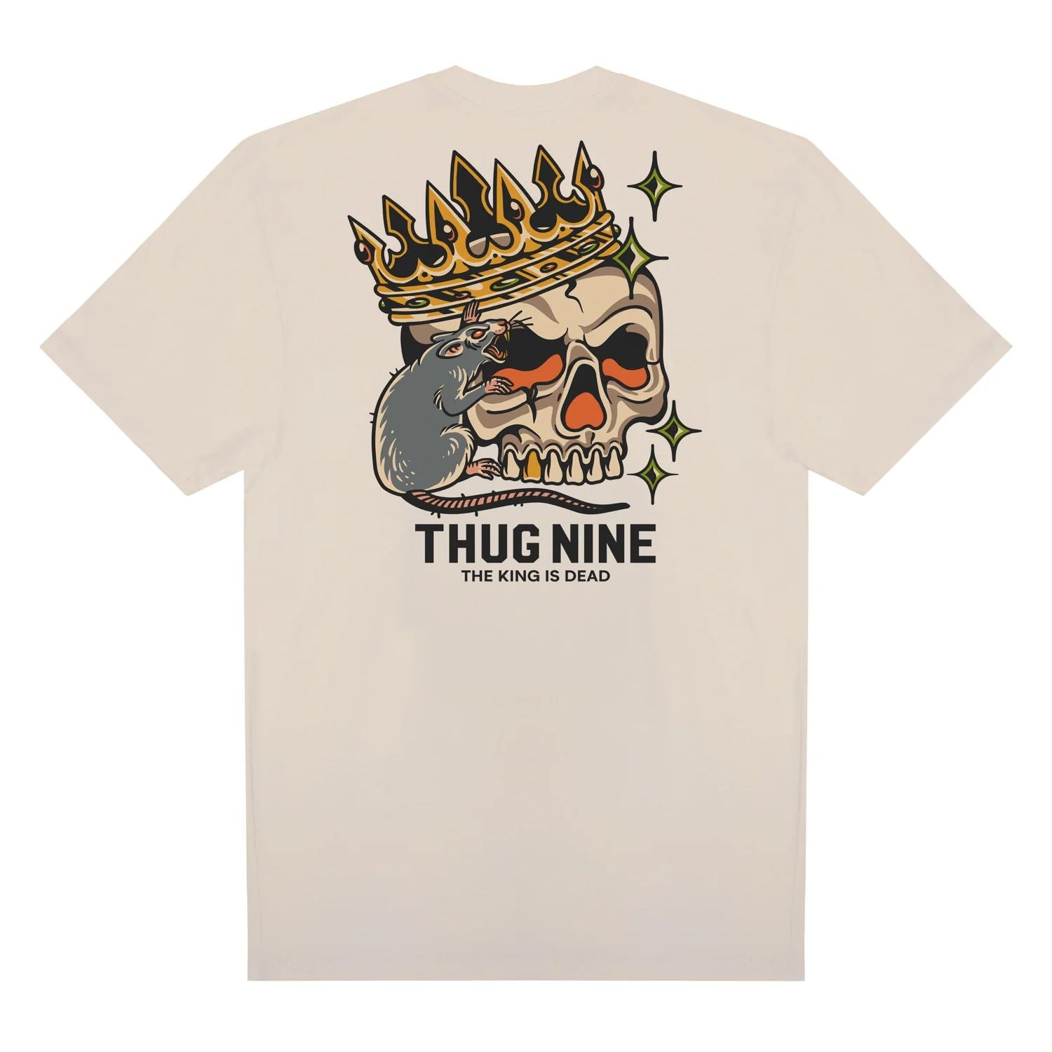 CAMISETA THUG NINE KING IS DEAD