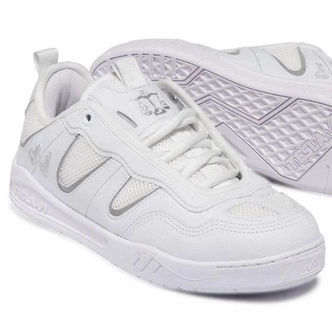 TENIS TESLA SHINE ALL WHITE