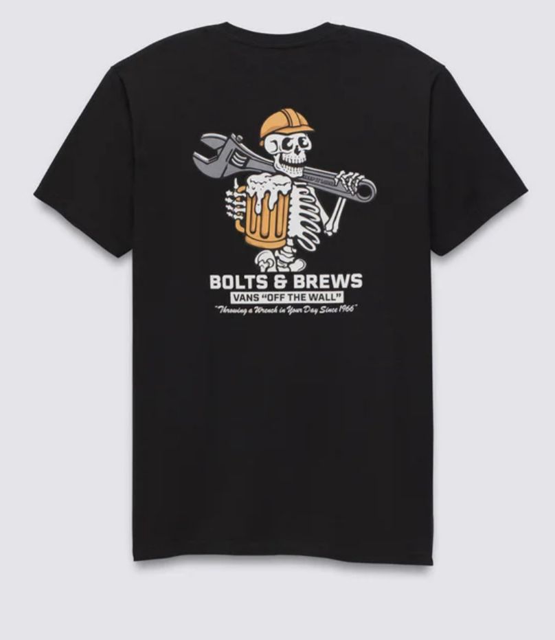 CAMISETA VANS WRENCHED SS BLACK