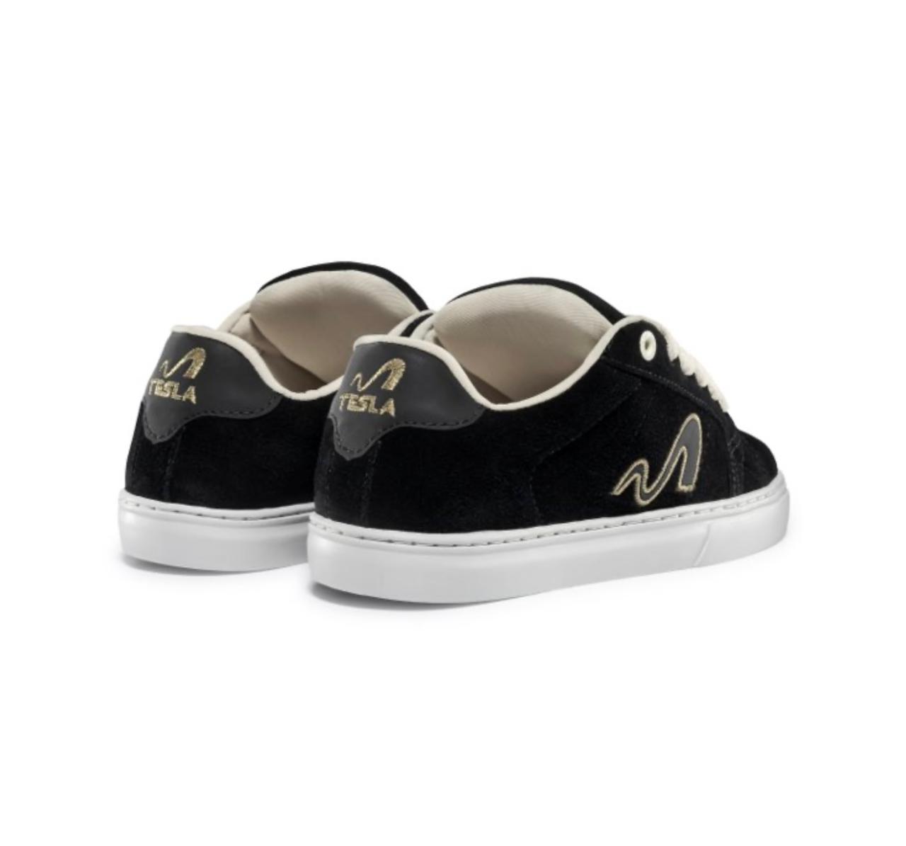 TENIS TESLA HERTZ BLACK GOLD FAT LACE