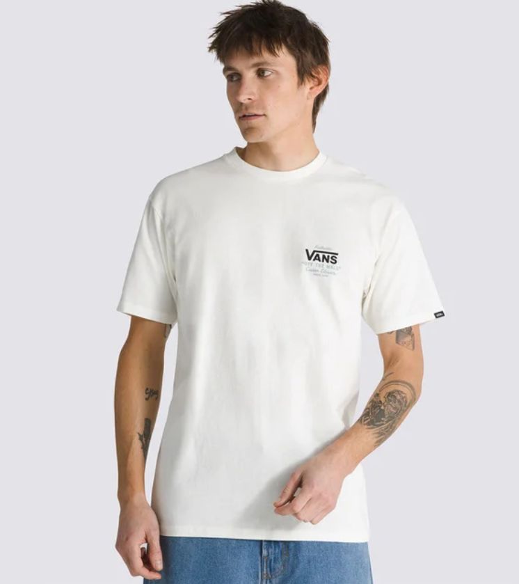 CAMISETA VANS HOLDER ST CLASSIC SS MARSHMALLOW