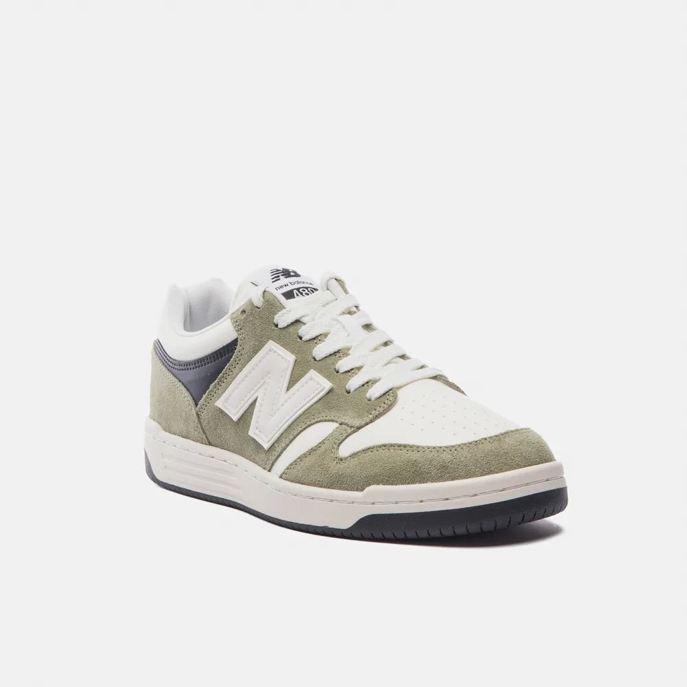 Tênis New Balance 480 LOW VERDE E BEGE