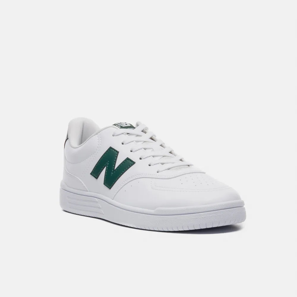 TÊNIS NEW BALANCE Bb80 BRANCO COM DETALHE VERDE
