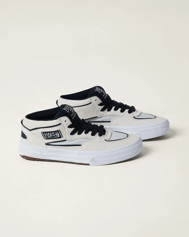 TENIS VANS HALF CAB WAFFLECUP WHITE BLACK