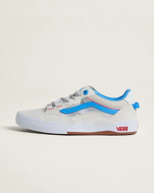 TENIS VANS SKATE WAYVEE 2 BRANCO E AZUL
