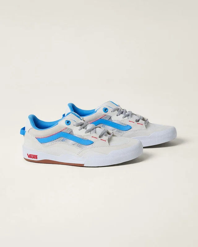 TENIS VANS SKATE WAYVEE 2 BRANCO E AZUL