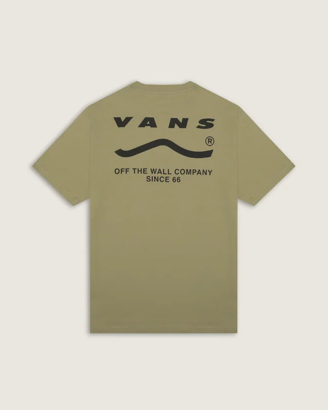 camiseta vans ss determined bay leaf black