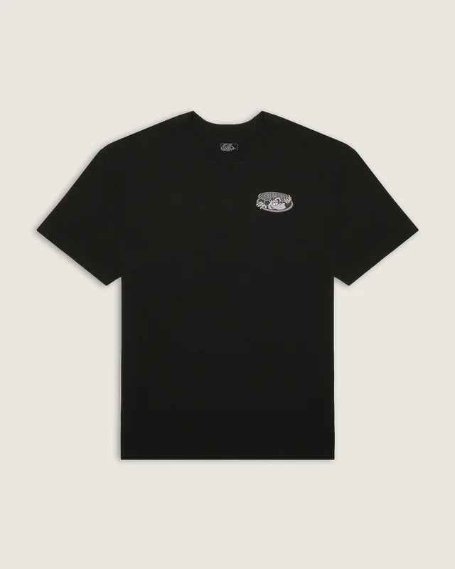 camiseta vans manga curta downside black