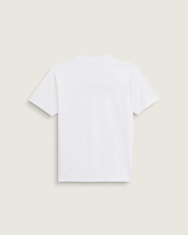 camiseta vans manga curta new vans classics vintage white